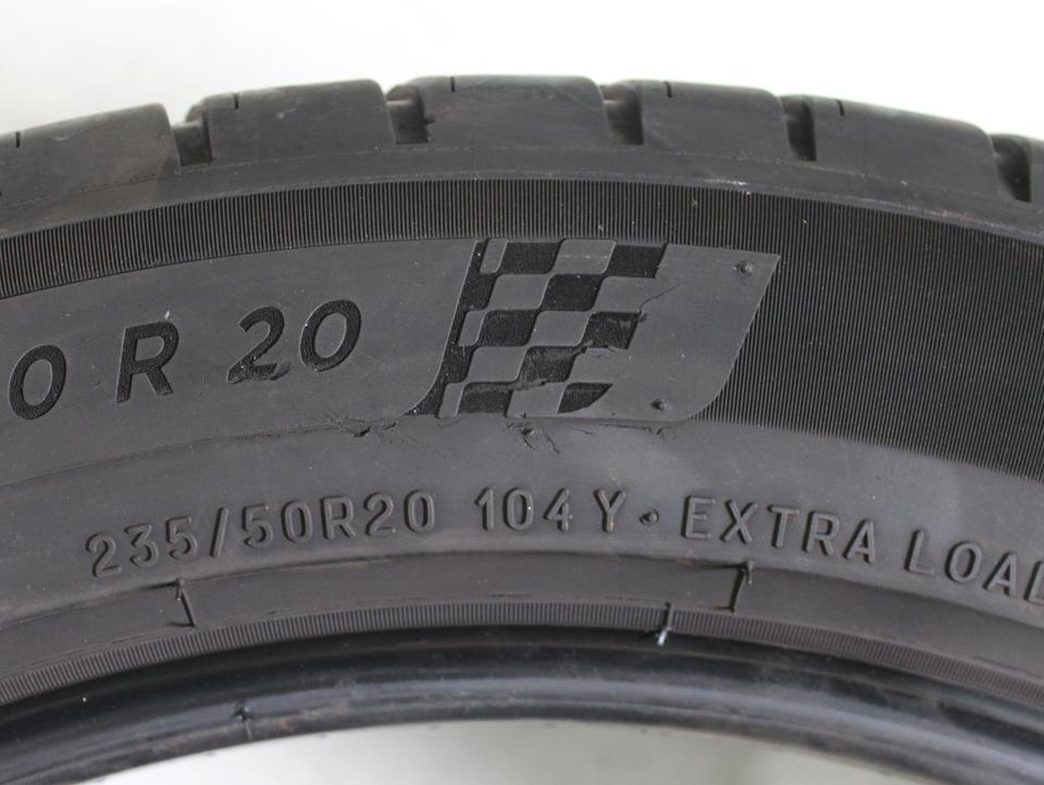 2x 235/50R20 104Y MICHELIN SOMMERREIFEN 5MM 2019 LR, LRD #1OVP – Bild 9