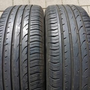 2x 215/55R18 95H CONTINENTAL SOMMERREIFEN 6,5-7MM 2012 #1839