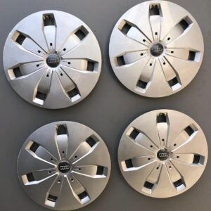 4 ORIGINAL 16" RADKAPPEN AUDI A3 A4 Q2 16 ZOLL RADBLENENDEN #1A6V