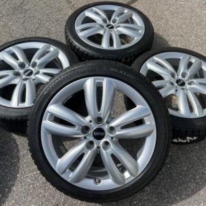 4 ORIGINAL 17" ALU WINTERRÄDER MINI F55 F56 F57 205/45R17 #1HMO