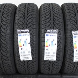 4x 175/65R14 82T FULDA KRISTALL MONTERO 3 WINTERREIFEN NEU #1UDE