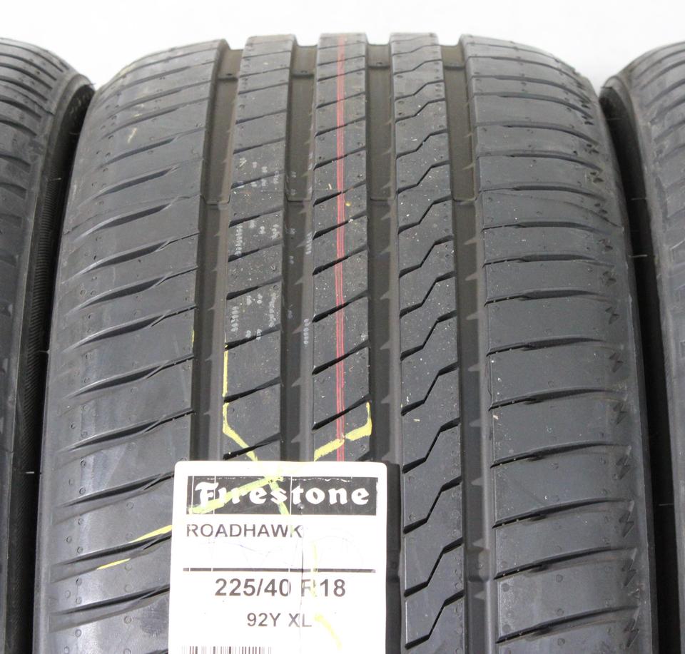 4x 225/40R18 92Y FIRESTONE ROADHAWK SOMMERREIFEN XL #23KM – Bild 5