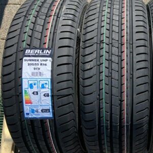 2X 205/55R16 91V BERLIN TIRES SUMMER UHP1 SOMMERREIFEN NEU #128Y