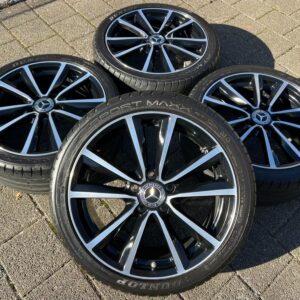 4 ALU 18" SOMMERRÄDER MERCEDES A-KLASSE W176 B-KLASSE CLA #1OEM