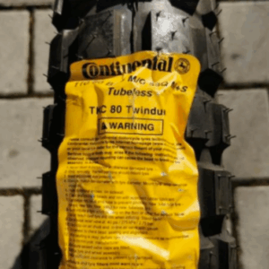 1 X 110/80B19 M/C 59Q CONTINENTAL TKC 80 M+S MOTORRADREIFEN NEU