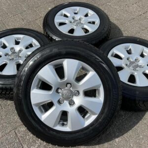 4 ORIGINAL 16" ALU WINTERRÄDER AUDI A6 4G 4G1 225/60R16 98H #9885