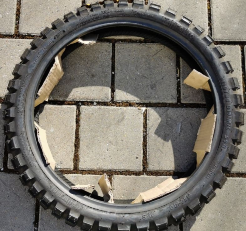 1 X 110/80B19 M/C 59Q CONTINENTAL TKC 80 M+S MOTORRADREIFEN NEU – Bild 3