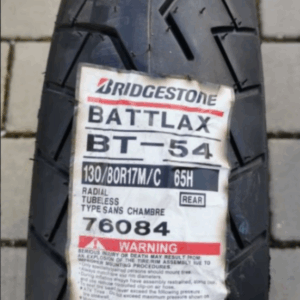 1 X 130/80R17 65H BRIDGESTONE BATTLAX BT-54 MOTORRAD FREIHAUS