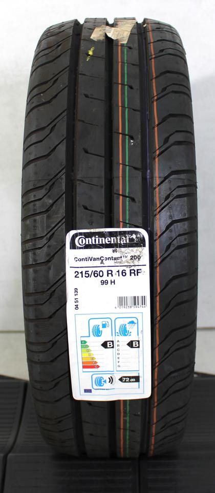 1x 215/60R16 99H CONTINENTAL VAN CONTACT 200 SOMMERREIFEN #1MOP
