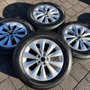 4 ORIGINAL 16" ALU SOMMERRÄDER SKODA KAMIQ NW4 658601025B  #1PFT