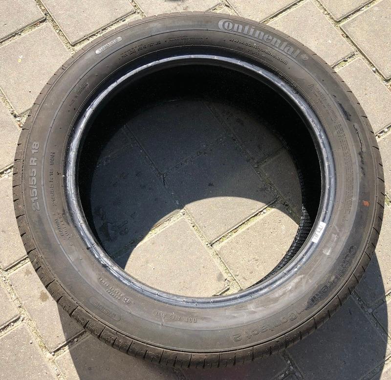4x 215/55R18 95H CONTINENTAL PREMIUM CONTACT SOMMERREIFEN #2997 – Bild 5