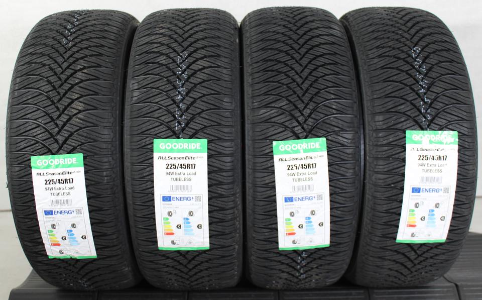 4x 225/45R17 94W GOODRIDE GANZJAHRESREIFEN 2024 XL #1QVM