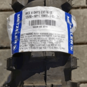 1 X 120/90-18 65M METZELER MCE 6 DAYS EXTREME MOTORRADREIFEN NEU