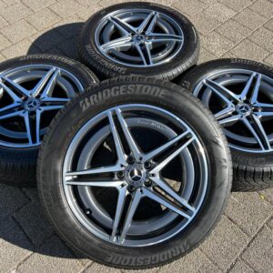 4 ORIGINAL 19" ALUFELGEN MERCEDES EQC N293 A2934010700 8x19 #1TKL