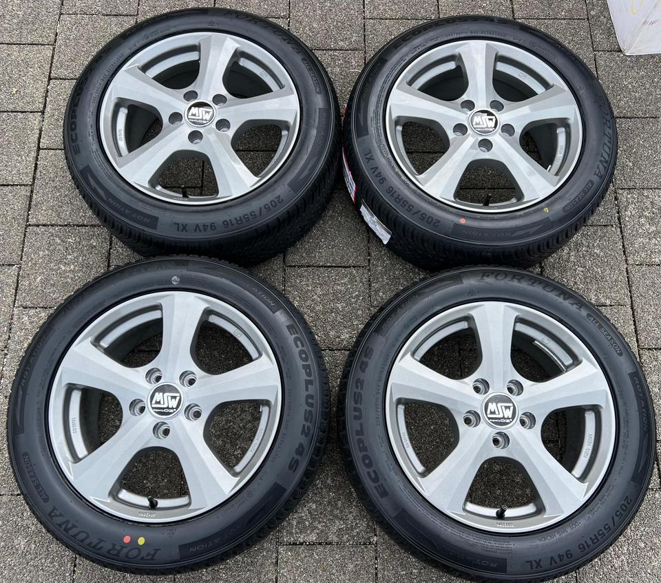 GANZJAHRESRÄDER AUDI SEAT LEON SKODA OCTAVIA VW CADDY GOLF #1M3M – Bild 2