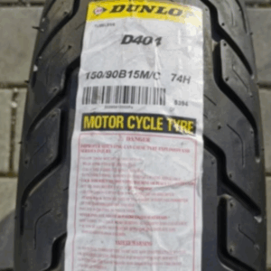 1 X 150/90B15 M/C 74H DUNLOP D404 MOTORRAD REIFEN NEU