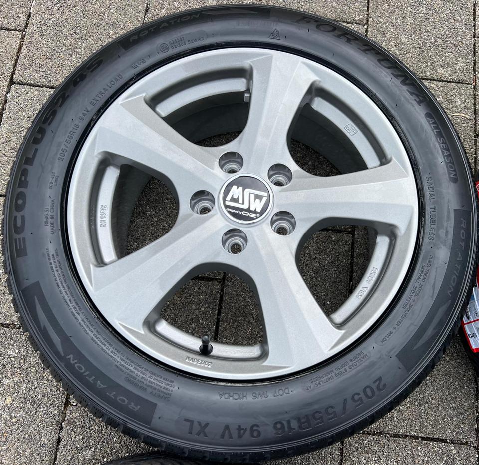 GANZJAHRESRÄDER AUDI SEAT LEON SKODA OCTAVIA VW CADDY GOLF #1M3M – Bild 5