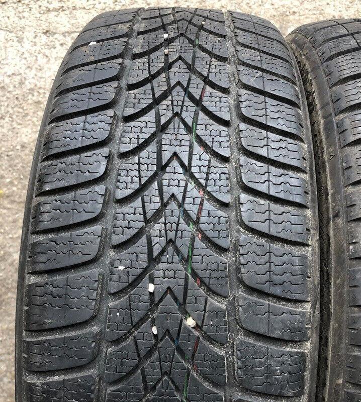 2x 205/45R17 88V DUNLOP WINTERREIFEN RUNFLAT 7,5MM 2015 #6508 – Bild 2