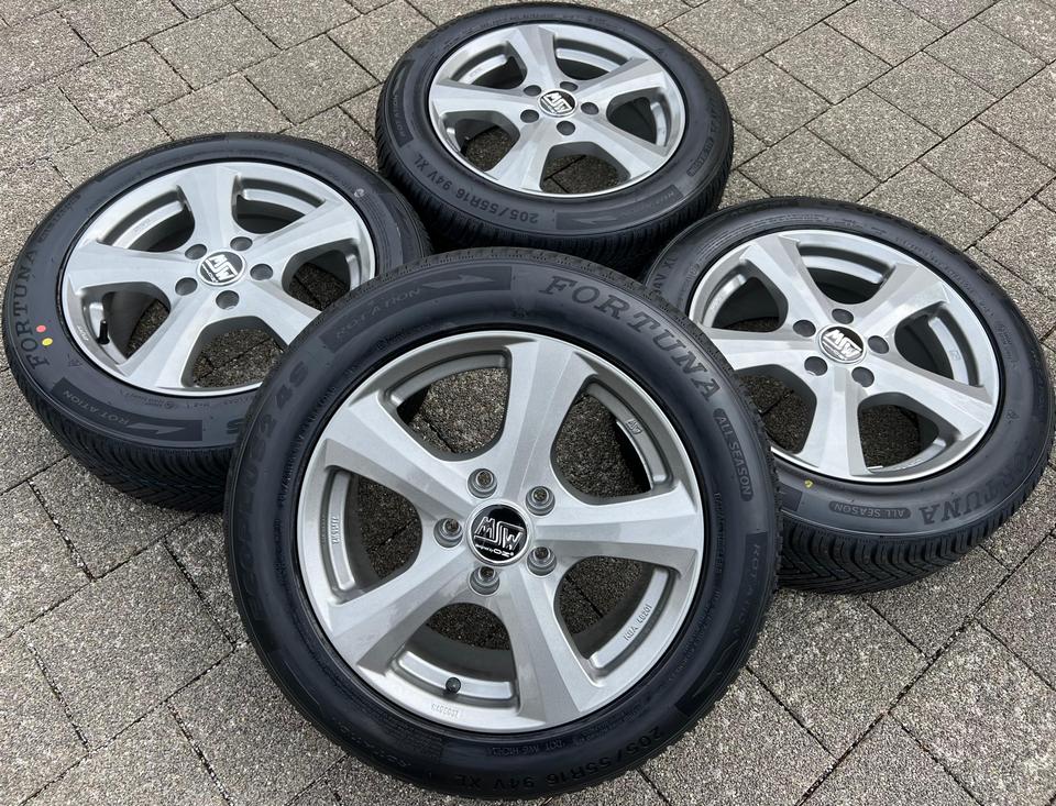 GANZJAHRESRÄDER AUDI SEAT LEON SKODA OCTAVIA VW CADDY GOLF #1M3M