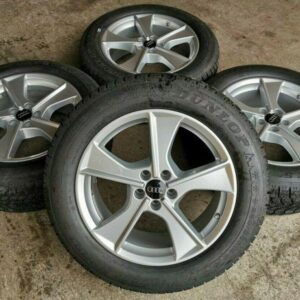 4 ORIGINAL ALU WINTERRÄDER AUDI Q7 4M 4M0601025L 255/55R19 #14RL