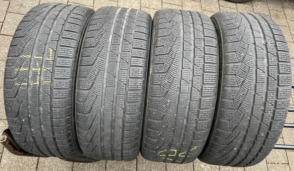 4x 245/45R19 102V PIRELLI WINTERREIFEN RUNFLAT 5,5-6MM #1ORU