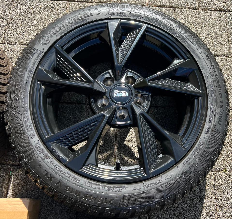 ALU WINTERRÄDER AUDI A1 8X SEAT IBIZA SKODA FABIA VW POLO #1NVQ – Bild 7