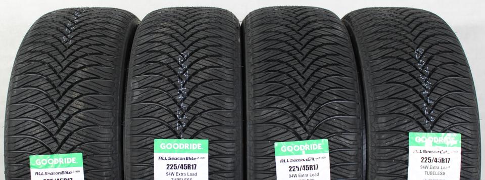 4x 225/45R17 94W GOODRIDE GANZJAHRESREIFEN 2024 XL #1QVM – Bild 2