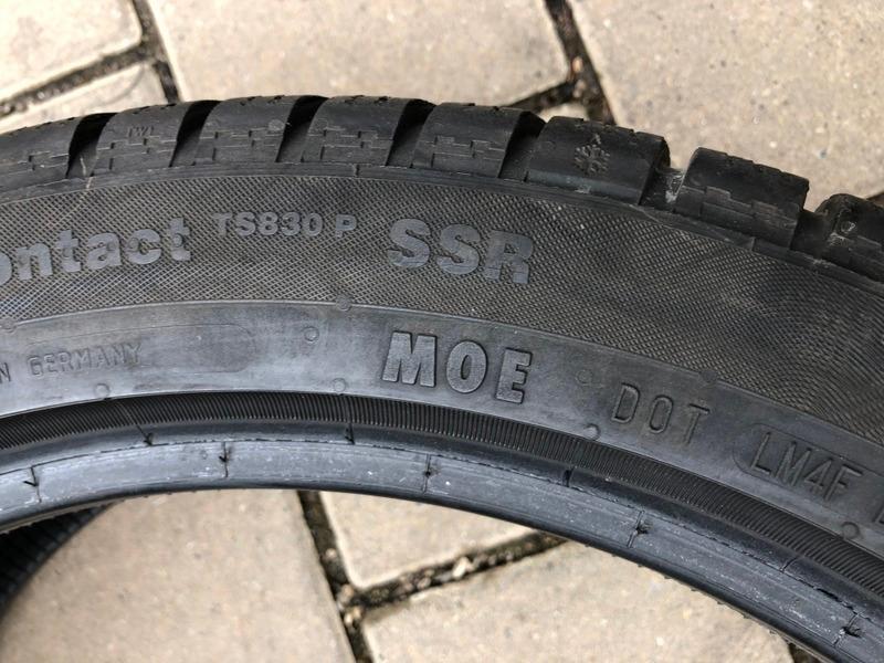 1x 225/45R18 95H CONTINENTAL WINTER CONTACT TS830P RUNFLAT #1558 – Bild 5