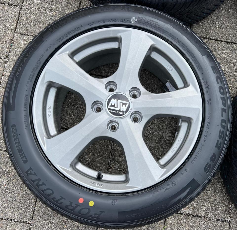 GANZJAHRESRÄDER AUDI SEAT LEON SKODA OCTAVIA VW CADDY GOLF #1M3M – Bild 4