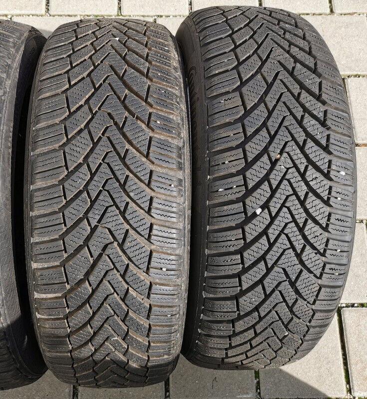 4x 185/50R16 81H CONTINENTAL WINTERREIFEN 7,5-8MM 2016 TOP #5607 – Bild 3