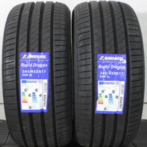 2x 245/45R17 99W LANDSAIL RAPID DRAGON SOMMERREIFEN XL NEU #1XNQ