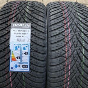 2 X 225/45R17 94W BERLIN TIRES ALL SEASON ALLWETTERREIFEN #11VV
