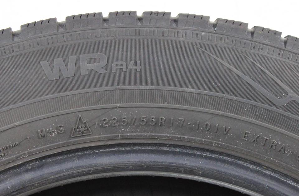 4x 225/55R17 101V NOKIAN WR A4 WINTERREIFEN 2018 XL #237O – Bild 6