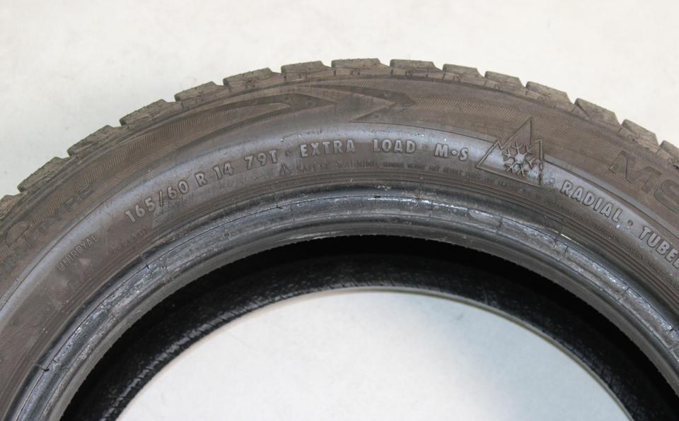 2x 165/60R14 79T UNIROYAL MS PLUS 6 WINTERREIFEN 2013 #1UON – Bild 5