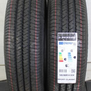 2x 185/80R14 91H DUNLOP SPORT CLASSIC SOMMERREIFEN 2023 NEU #1RSV