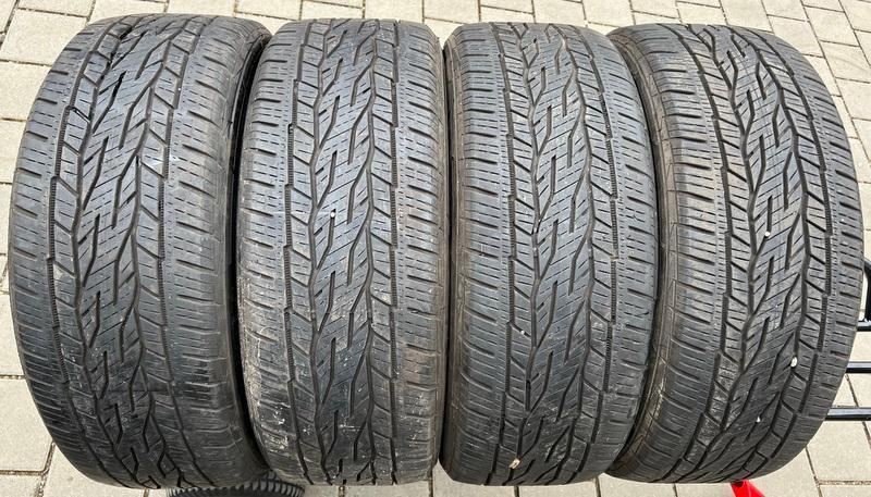 4x 225/55R18 98V CONTINENTAL SOMMERREIFEN 5-5,5MM 2017 #13BD