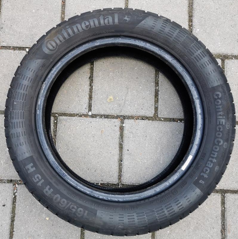 4x 165/60R15 77H CONTINENTAL ECO CONTACT 5 SOMMERREIFEN #15MC – Bild 4