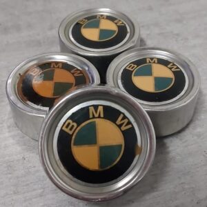 4 BMW NABENDECKEL RARITÄT E24 E28 E34 E36 Freihaus #1TBS