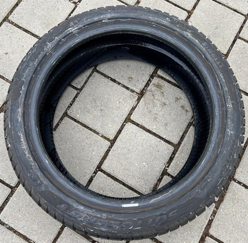 4x 225/45R19 96V PIRELLI SOTTOZERO 3 WINTERREIFEN RUNFLAT #13AQ – Bild 5