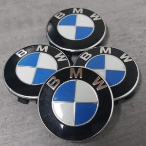 4 ORIGINAL BMW NABENDECKEL 55MM 36136850834 FREIHAUS #1T4V