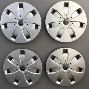 4 ORIGINAL 16" RADKAPPEN AUDI A3 A4 Q2 16 ZOLL RADBLENENDEN #1A3G