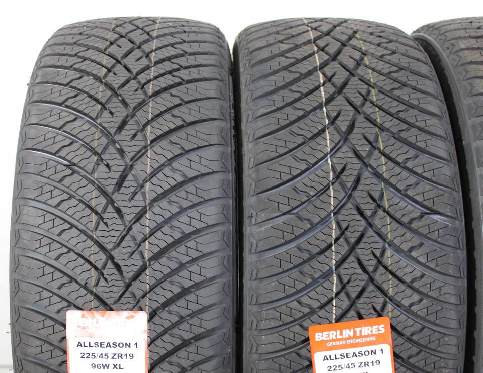 4x 225/45R19 96W BERLIN TIRES GANZJAHRESREIFEN 2024 #1N6N – Bild 3