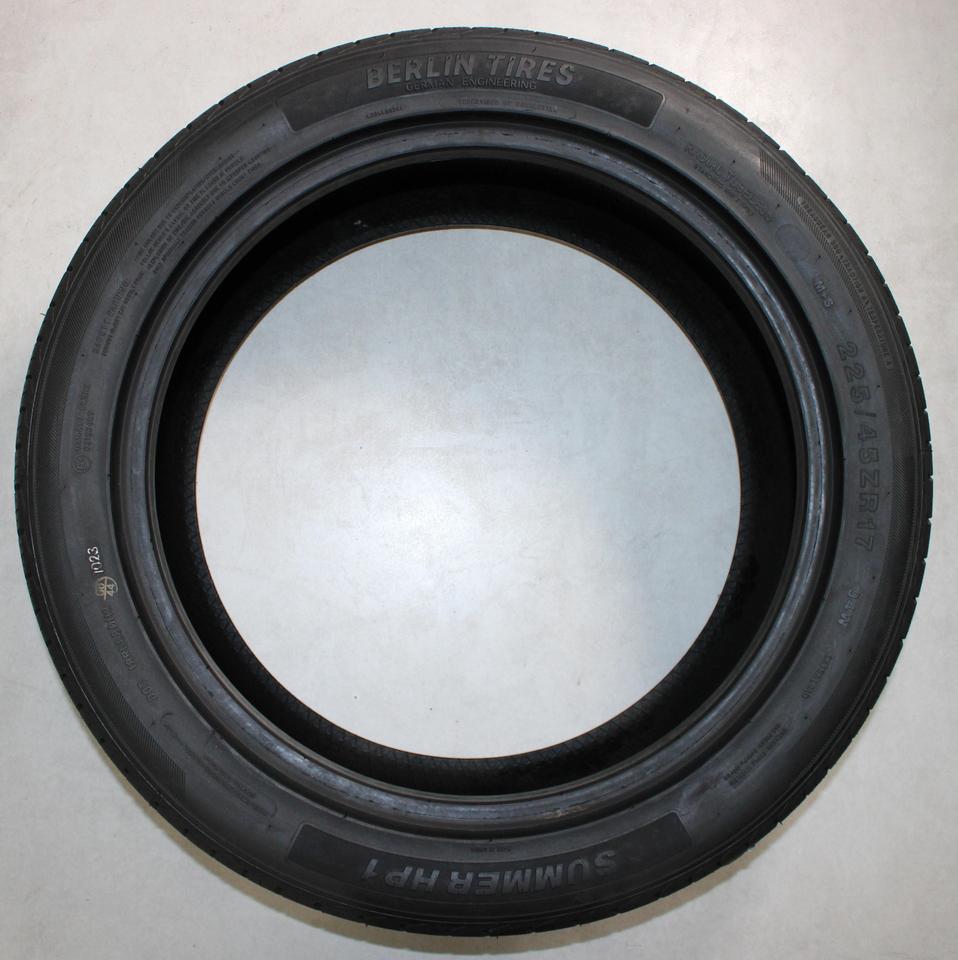 2x 225/45R17 94W BERLIN TIRES SUMMER HP1 SOMMERREIFEN NEU #1UGZ – Bild 5