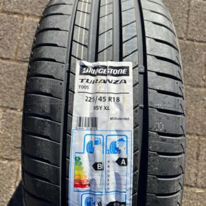 1x 225/45R18 95Y BRIDGESTONE TURANZA T005 MOE RUNFLAT 2020 #1RWN