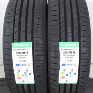 2x 225/45R18 95W GOODRIDE ZUPERECO Z-107 SOMMERREIFEN NEU #1VQV