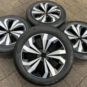 4 ORIGINAL 17" ALU SOMMERRÄDER VW T-CROSS 2GM601025M #1POM