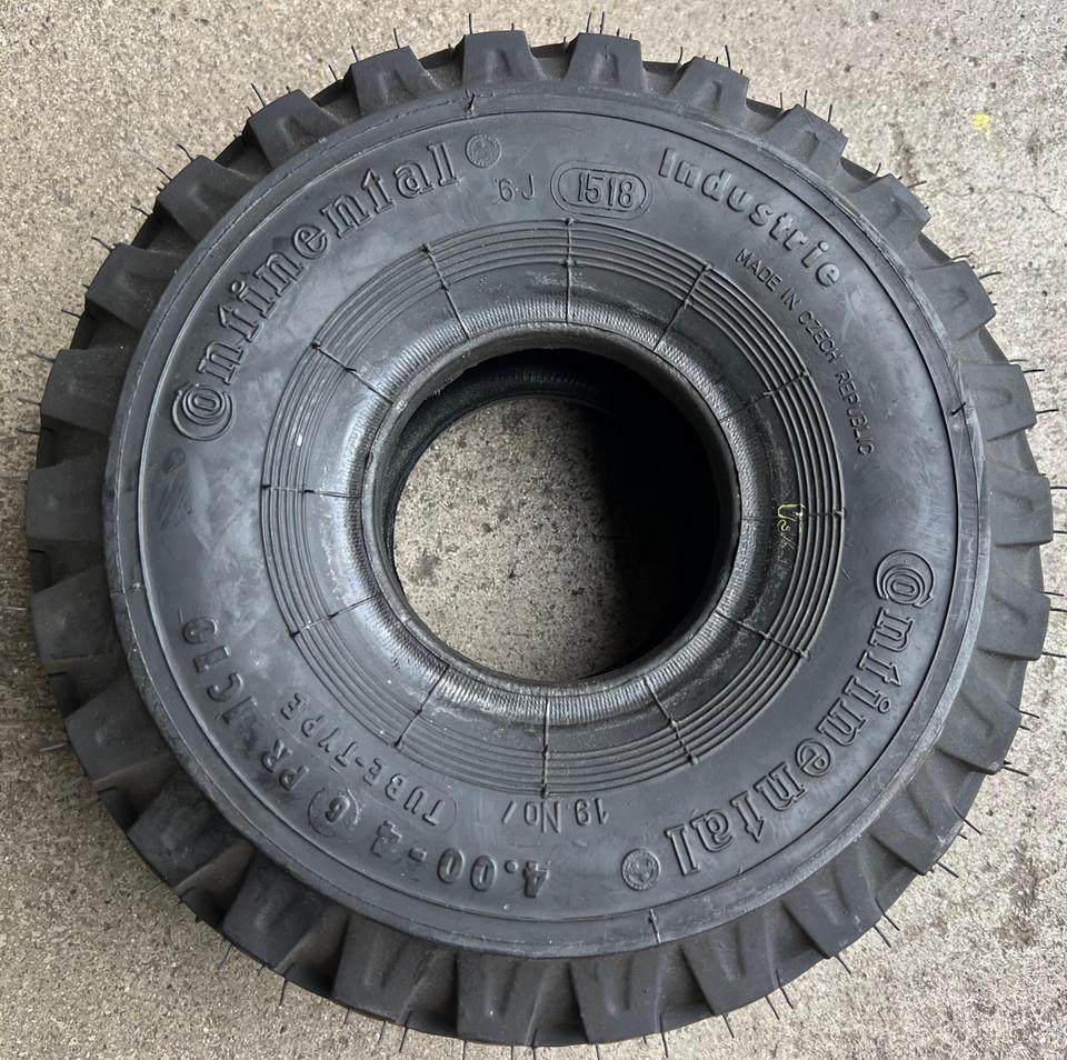 4 x 4.00-4 6PR IC10 CONTINENTAL INDUSTRIE NEU DOT 2018 #21OH – Bild 2