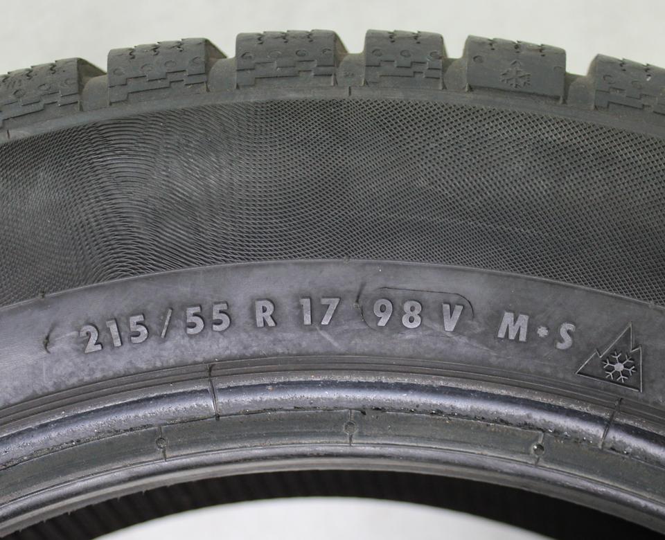 1x 215/55R17 98V CONTINENTAL WINTER CONTACT TS830P FREIHAUS #1UWL – Bild 4