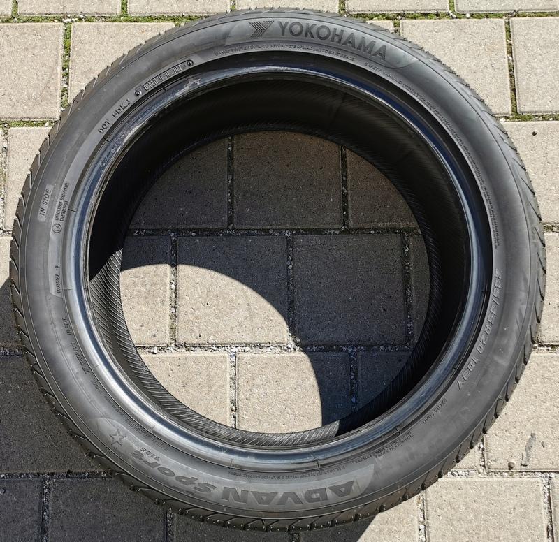 1x 245/45R20 103Y YOKOHAMA ADVAN SPORT V105 SOMMERREIFEN #7530 – Bild 3