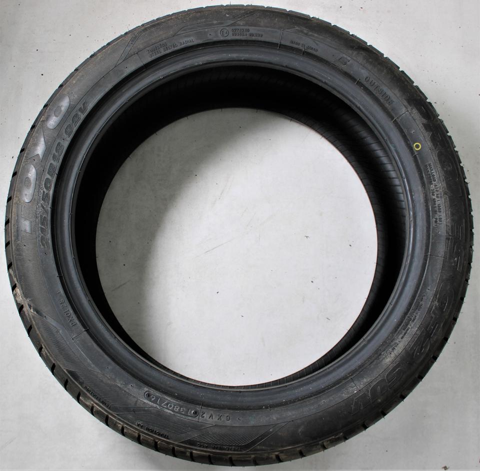 1x 215/50R18 92V TOYO PROXES CF2 SUV SOMMERREIFEN 2016 #156E – Bild 3